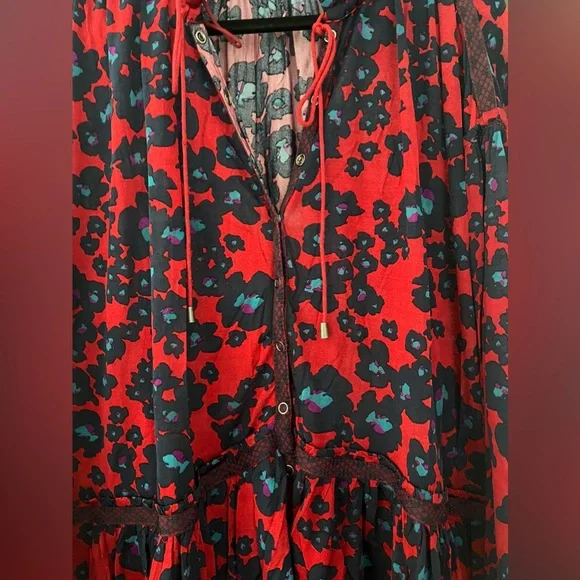 SOLD. Free People Mini Dress/Tunic Top - Picture 4 of 8